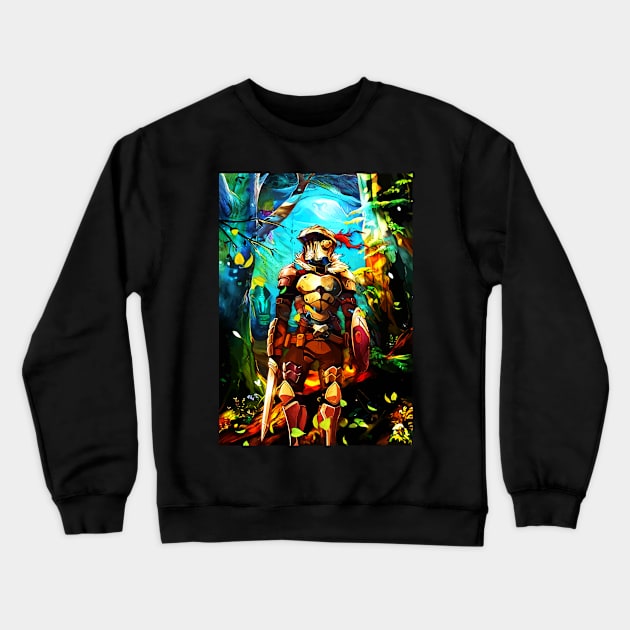 forest bolg Crewneck Sweatshirt by hustlart